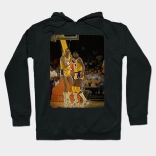 Kareem Abdul Jabbar and Magic Johnson #2 Hoodie